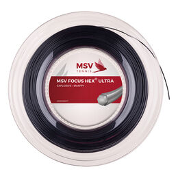 Tenisové Struny MSV Focus-HEX Ultra 200m schwarz